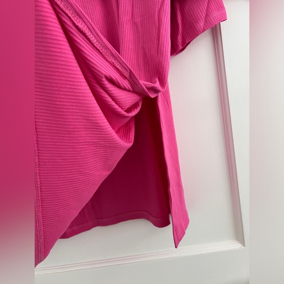 Dressed in LALA Pink Oversized Tunic Set - Picture 3 of 7